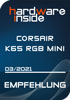Hardwareinside Recommendation Corsair K65 Mini