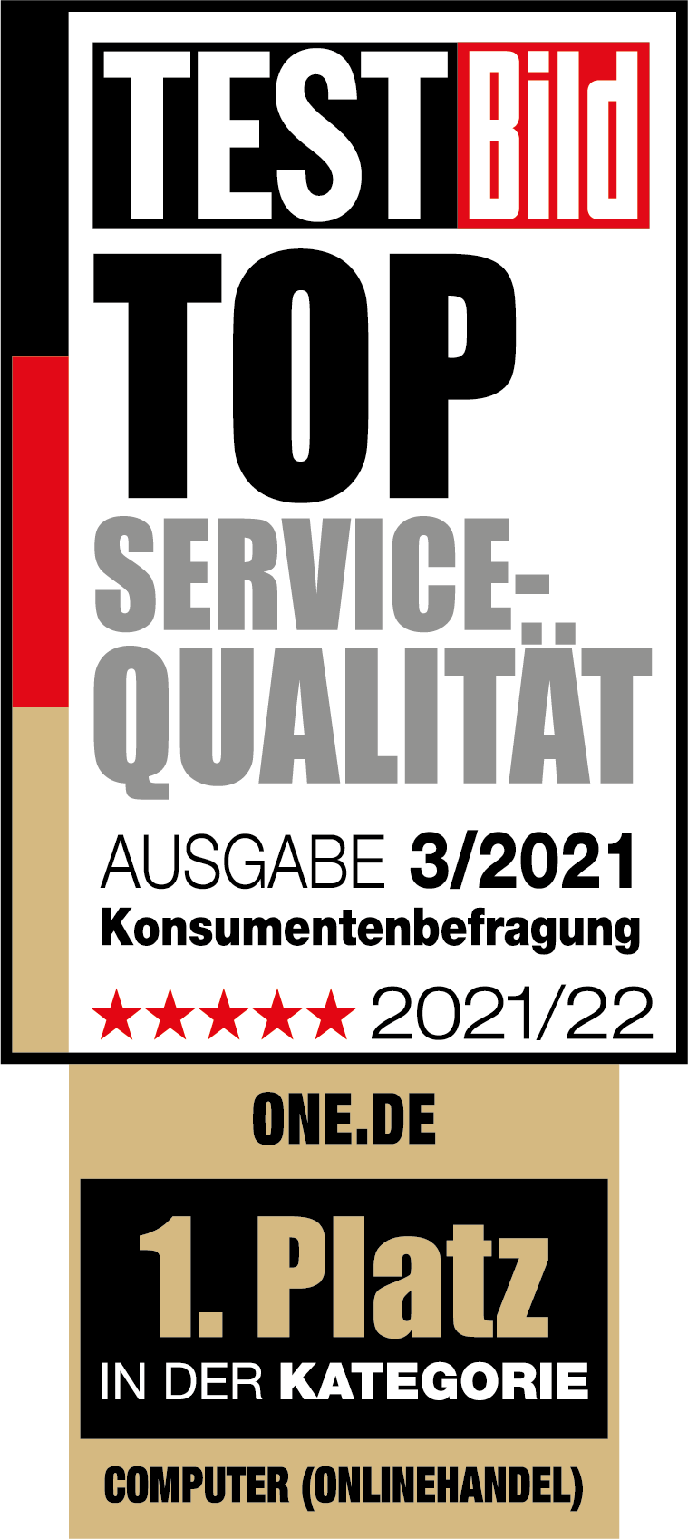 TESTBild Top Service-Qualität 2021/22