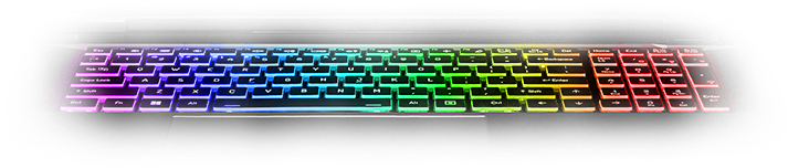 RGB Per-Key Tastaturbeleuchtung ONE GAMING Operator