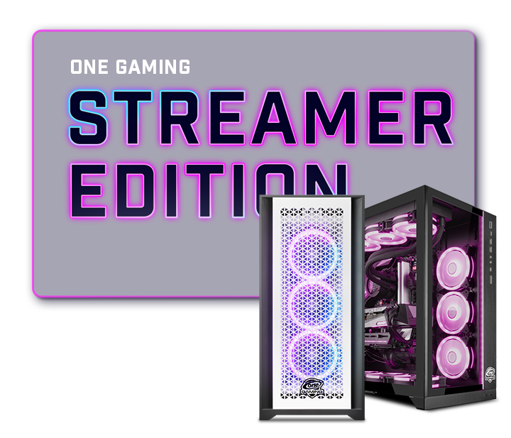 ONE GAMING Streamer Edition Gaming PC mobil