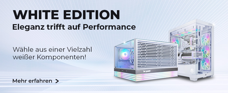 Weiße Gaming PCs