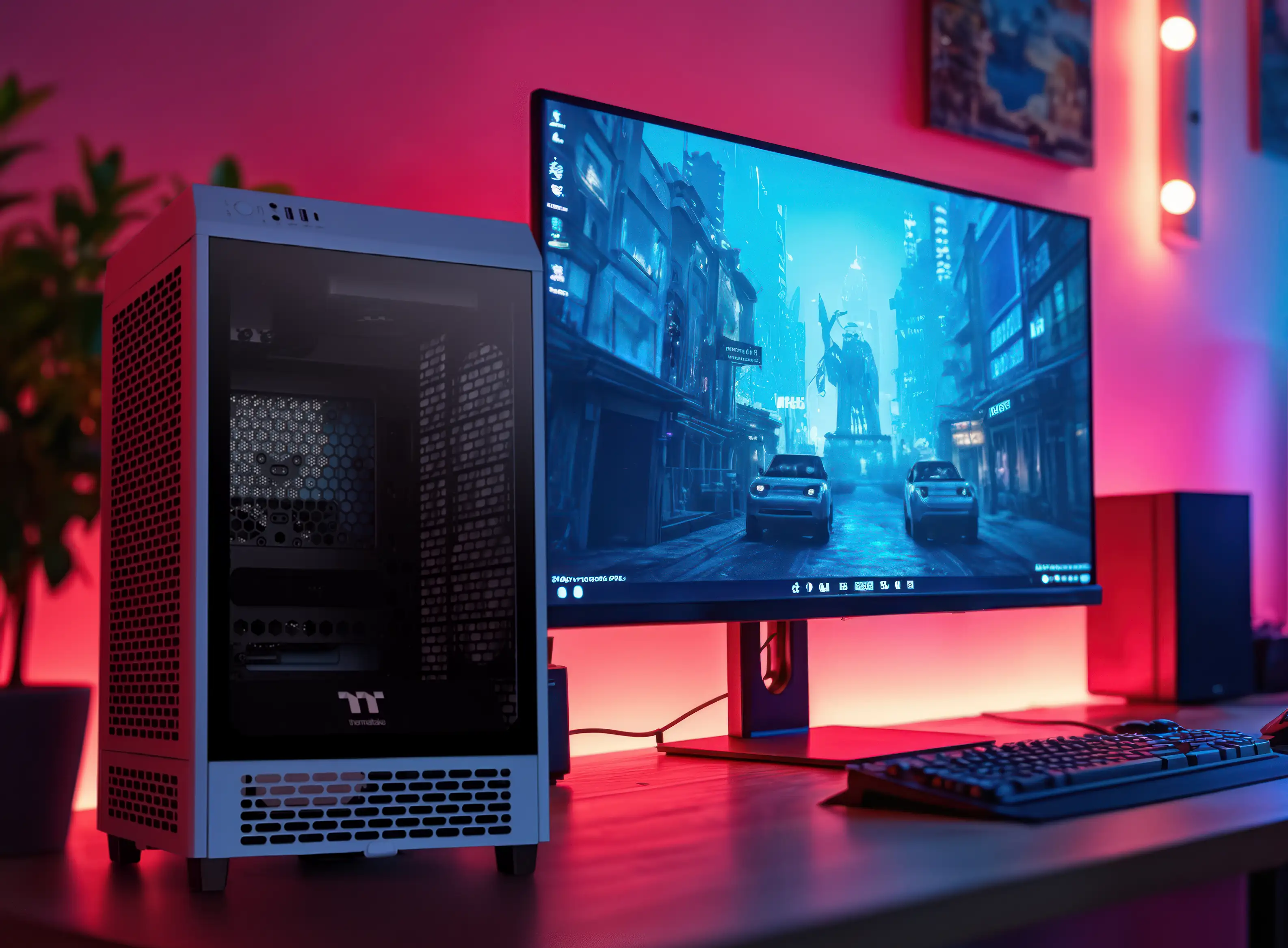 Mini Gaming PC Setup