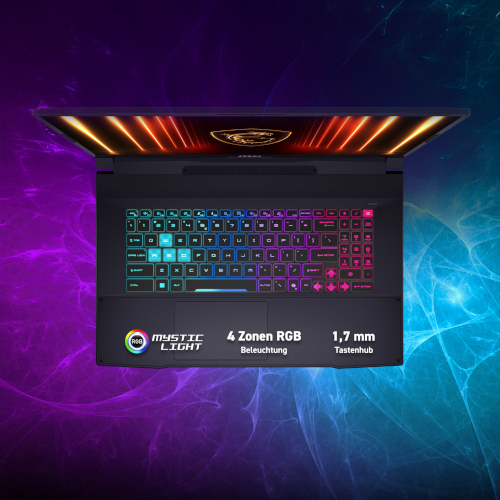 MSI Katana 17 HX B14WGK-061 - TASTATUR MIT STYLE