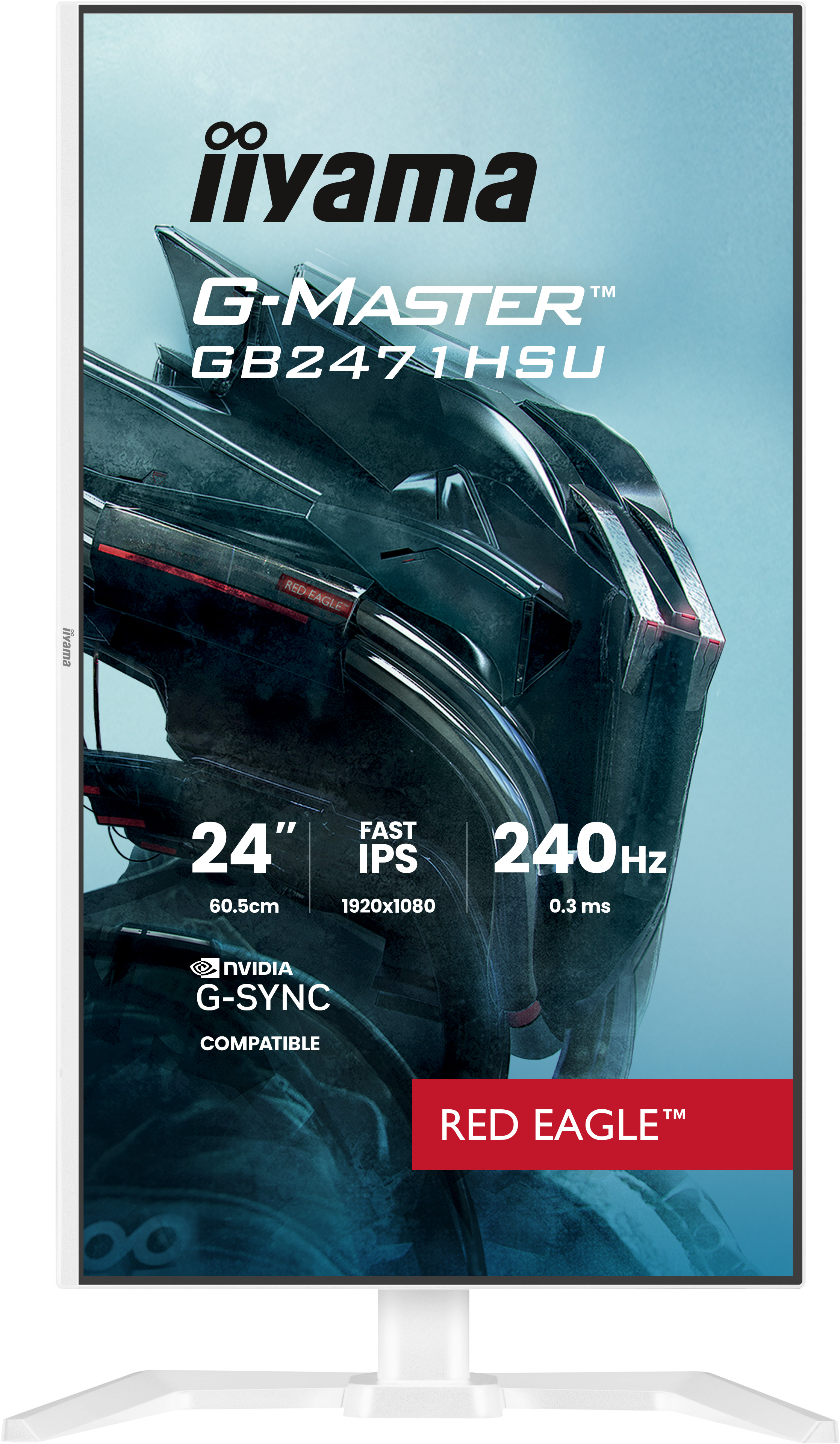 Iiyama G-MASTER GB2471HSU-W1 Red Eagle, Bild 3 (09.01.2026)