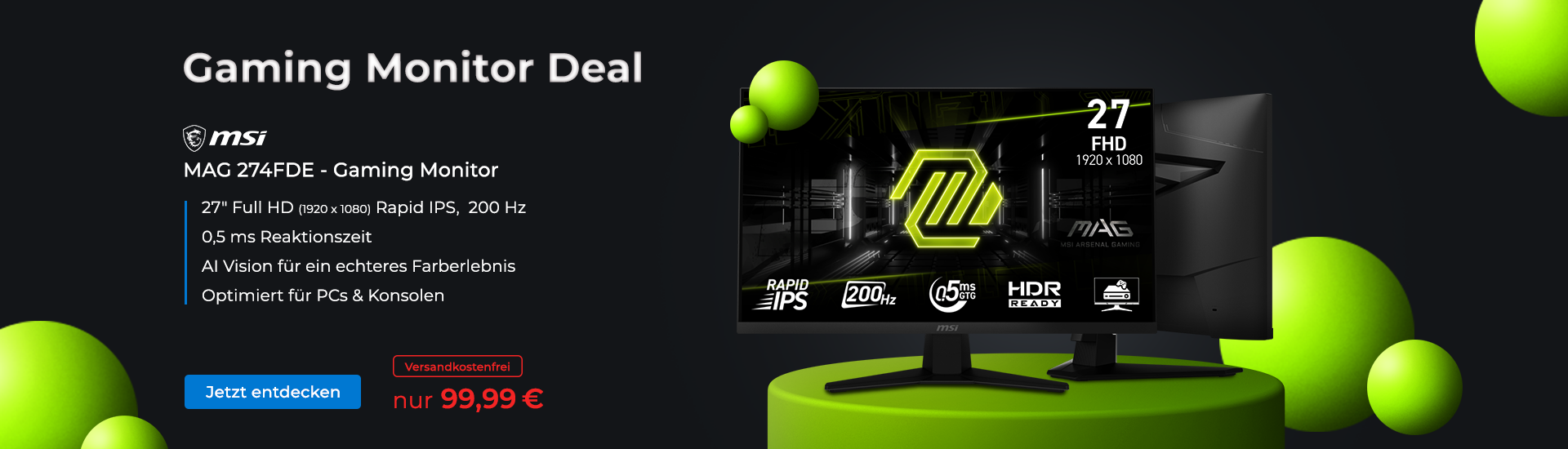 MSI Gaming Monitor