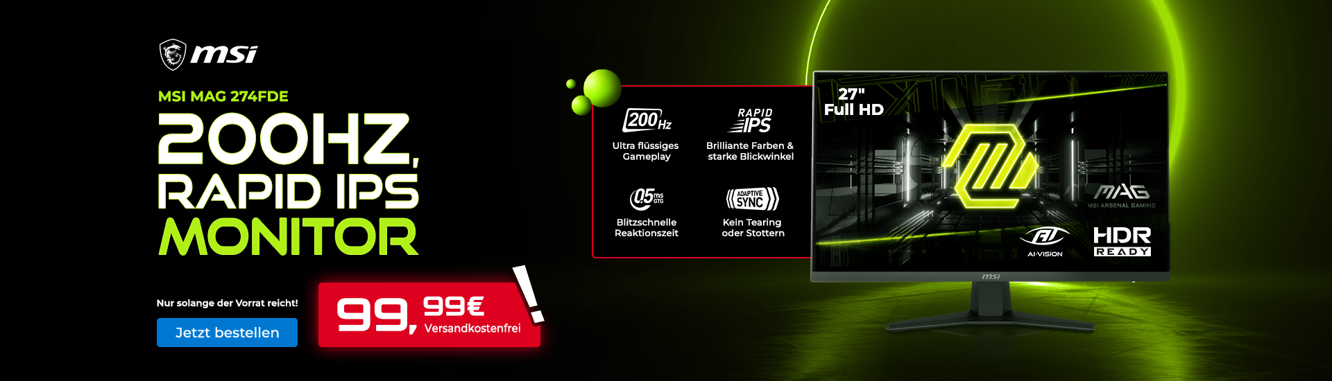 MSI Gaming Monitor MSI Gaming Monitor