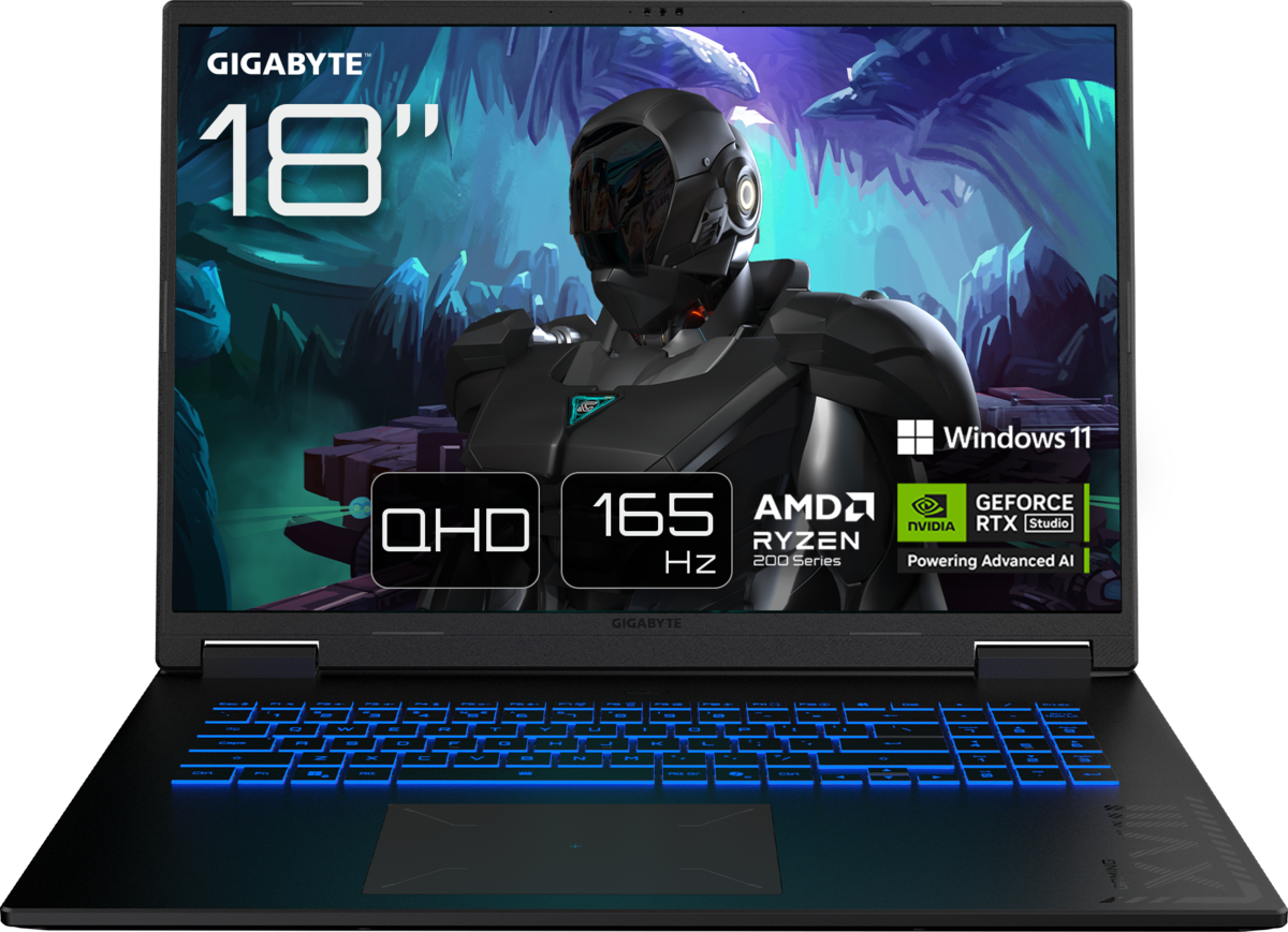 Gigabyte GAMING A18 3WHK3DEC64SH, Hauptbild (16.12.2025)