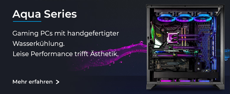 Wassergekühle Gaming PCs