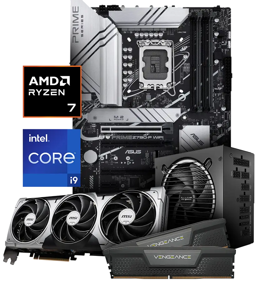 High End Gaming PC Komponenten