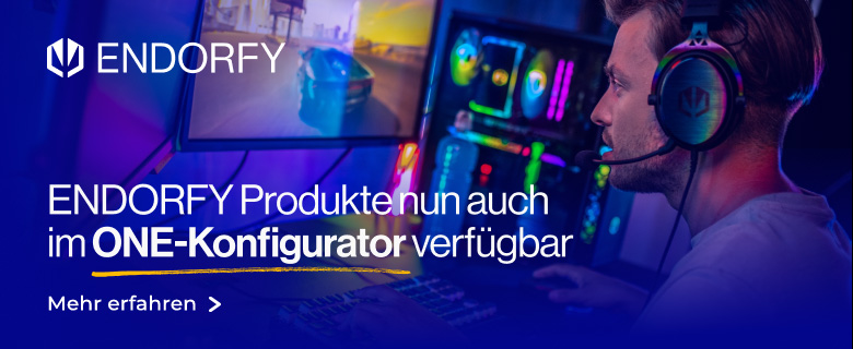 Endorfy Produkte jetzt im Konfigurator
