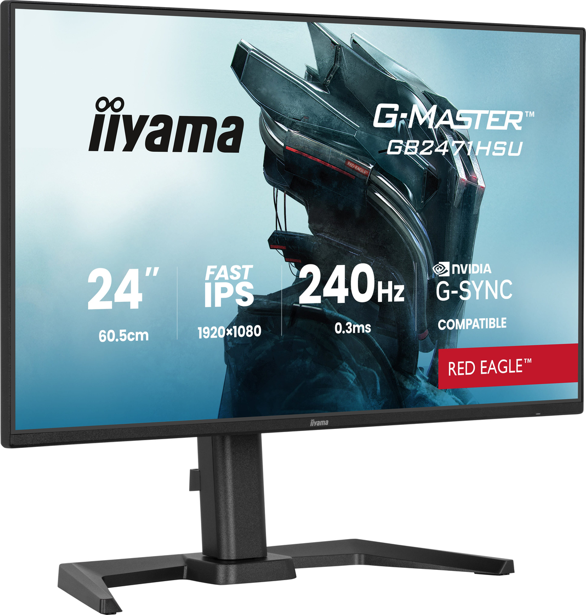 Iiyama G-MASTER GB2471HSU-B1 Red Eagle, Bild 4 (07.11.2025)