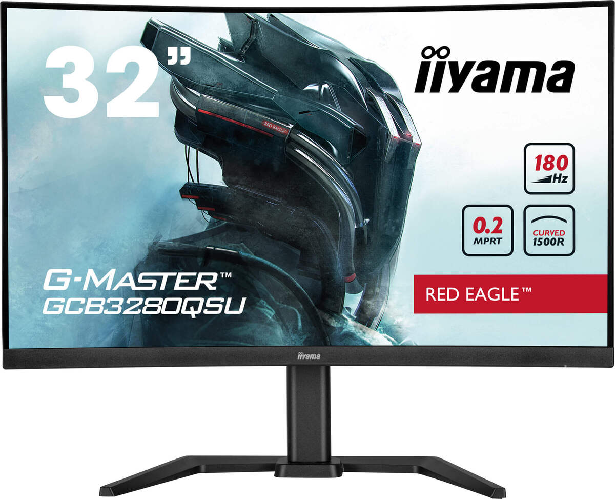 Iiyama G-MASTER GCB3280QSU-B2 Red Eagle, Hauptbild (17.01.2025)