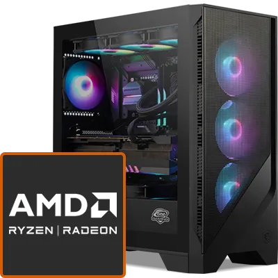 Gaming PCs powered by AMD