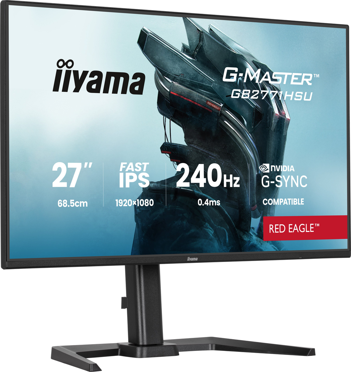 Iiyama G-MASTER GB2771HSU-B1 Red Eagle, Bild 4 (07.11.2025)