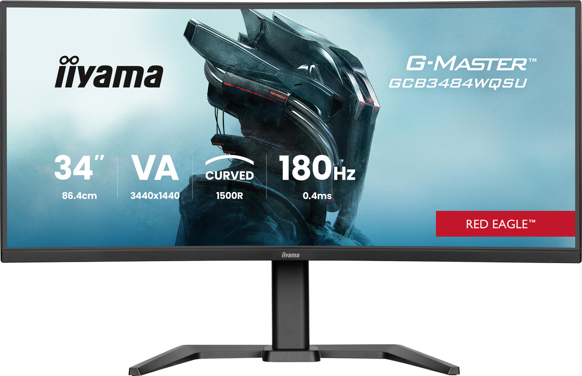 Iiyama G-MASTER GCB3484WQSU-B1 Red Eagle, Hauptbild (12.02.2026)