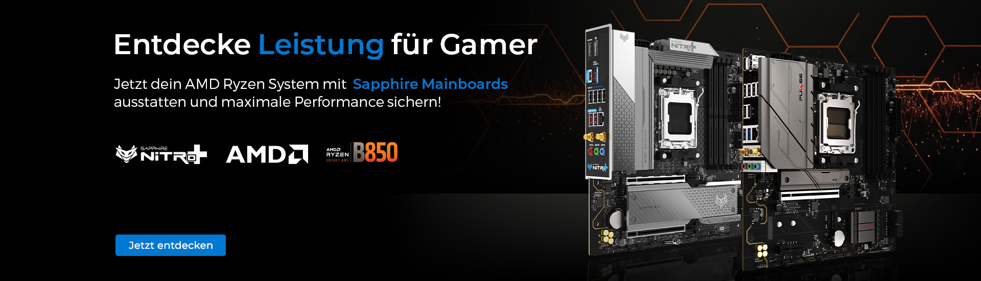 Sapphire B850 Mainboards