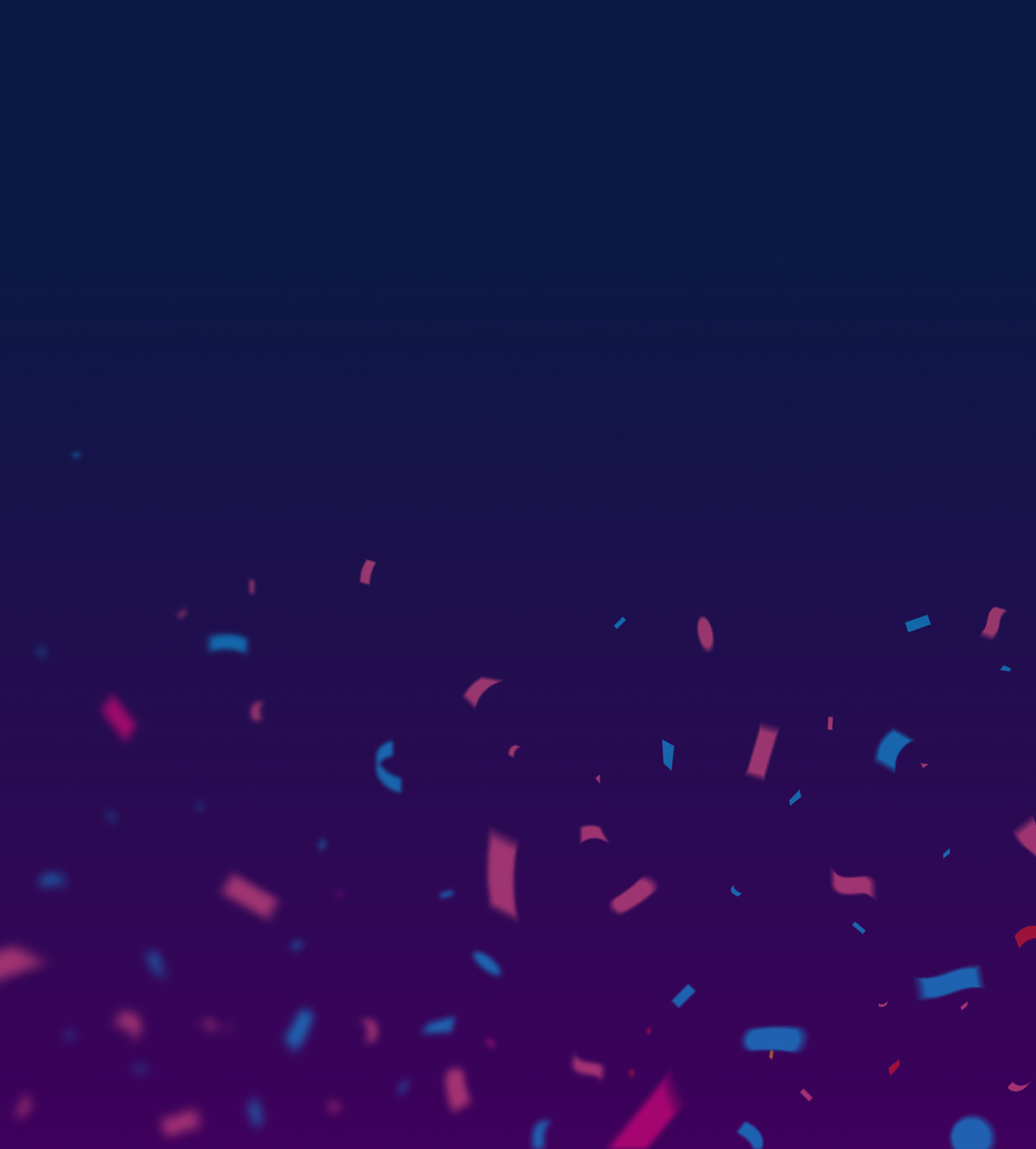 Konfetti Hintergrund