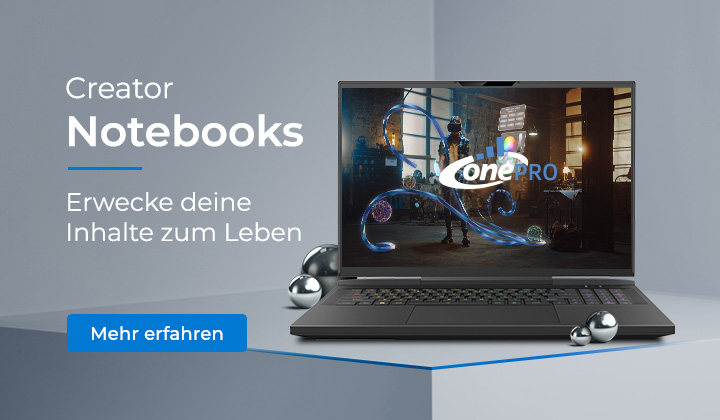 ONE Pro Creator Notebooks ONE Pro Creator Notebooks