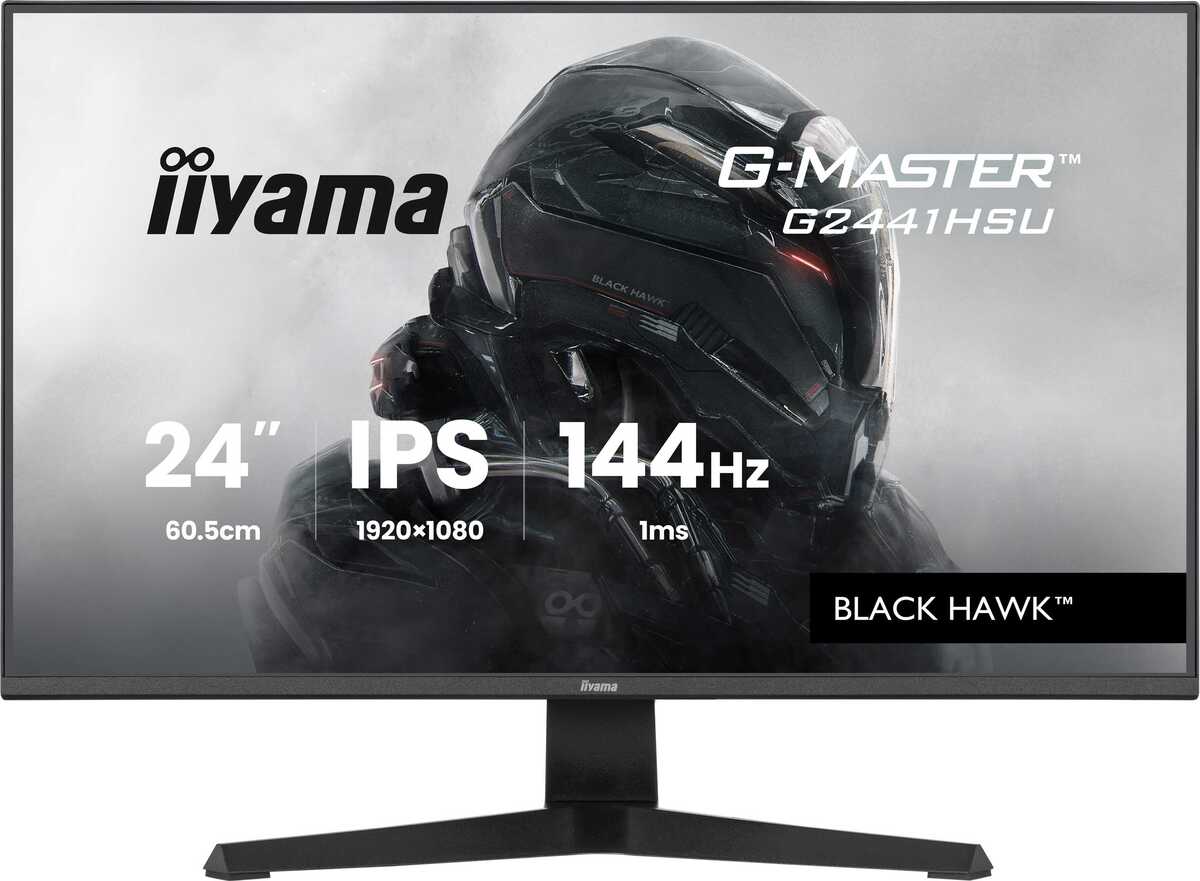 Iiyama G-MASTER G2441HSU-B1 Black Hawk, Hauptbild (07.11.2025)