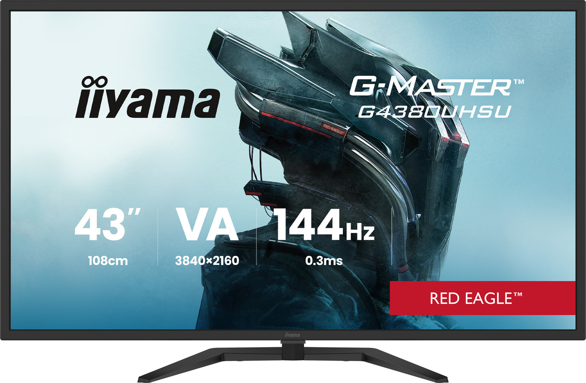 Iiyama G-MASTER G4380UHSU-B2 RED EAGLE, Hauptbild (09.06.2026)
