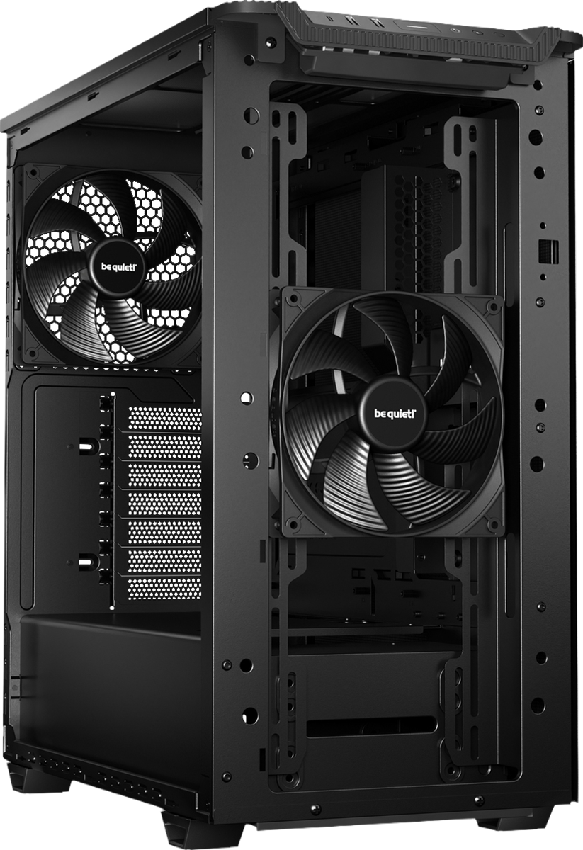 Be Quiet! PURE BASE 501 Airflow Black, Bild 2 (22.10.2025)