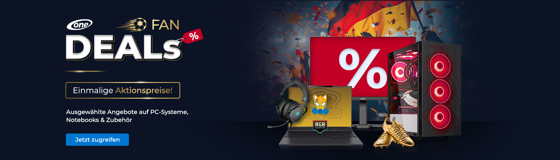 Die ONE FAN DEALs Die ONE FAN DEALs