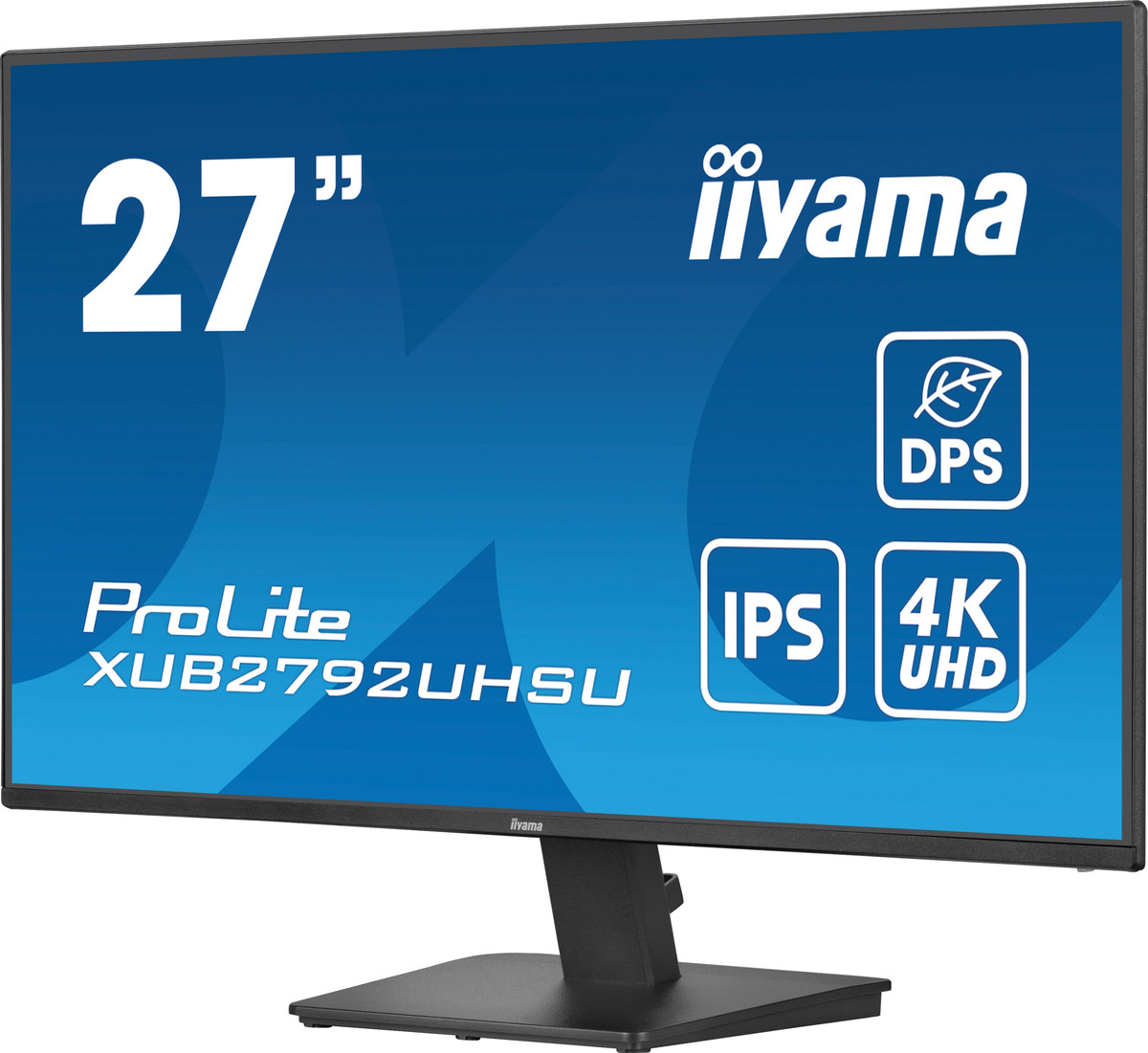 Iiyama TFT 27" iiyama ProLite XU2792UHSU-B6 (3840x2160, IPS, 60 Hz, DP, HDMI, USB,Schwarz)(XU2792UHSU-B6), Bild 3 (27.02.2025)