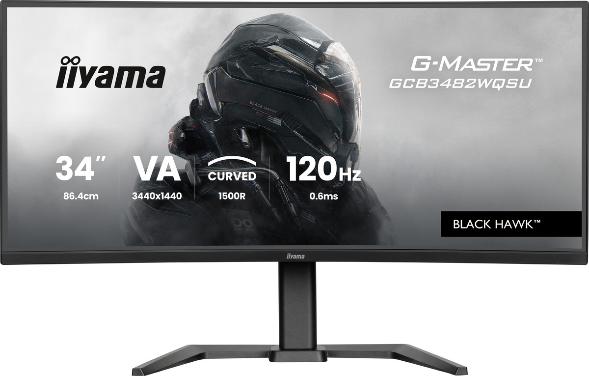 Iiyama G-MASTER GCB3482WQSU-B1 Black Hawk, Hauptbild (24.11.2025)