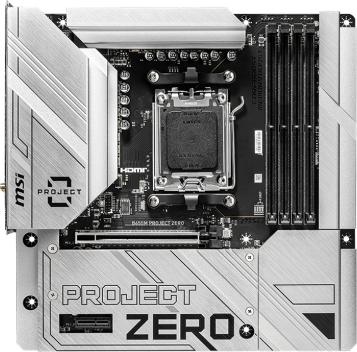 MSI B650M PROJECT ZERO, Hauptbild (28.11.2024)