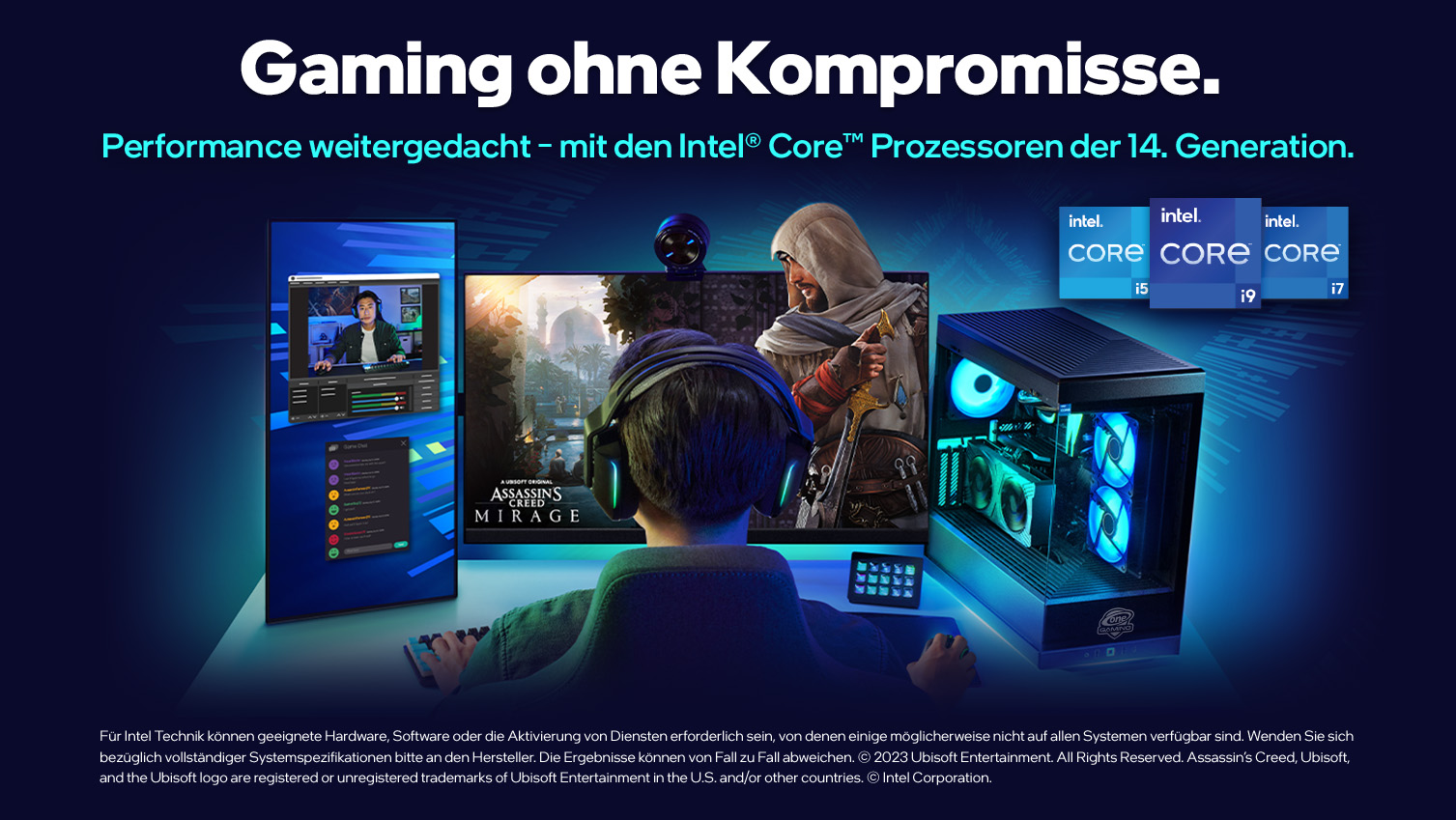 PCs mit Intel Core 14. Generation