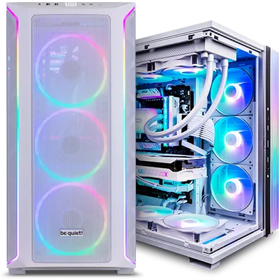 Weiße Gaming PCs