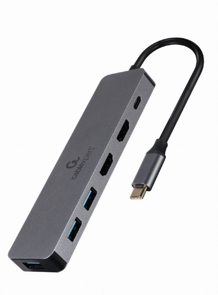 Gembird USB Type-C 3-in-1 multi-port adapter (Hub + HDMI + PD), Bild 2 (07.12.2023)