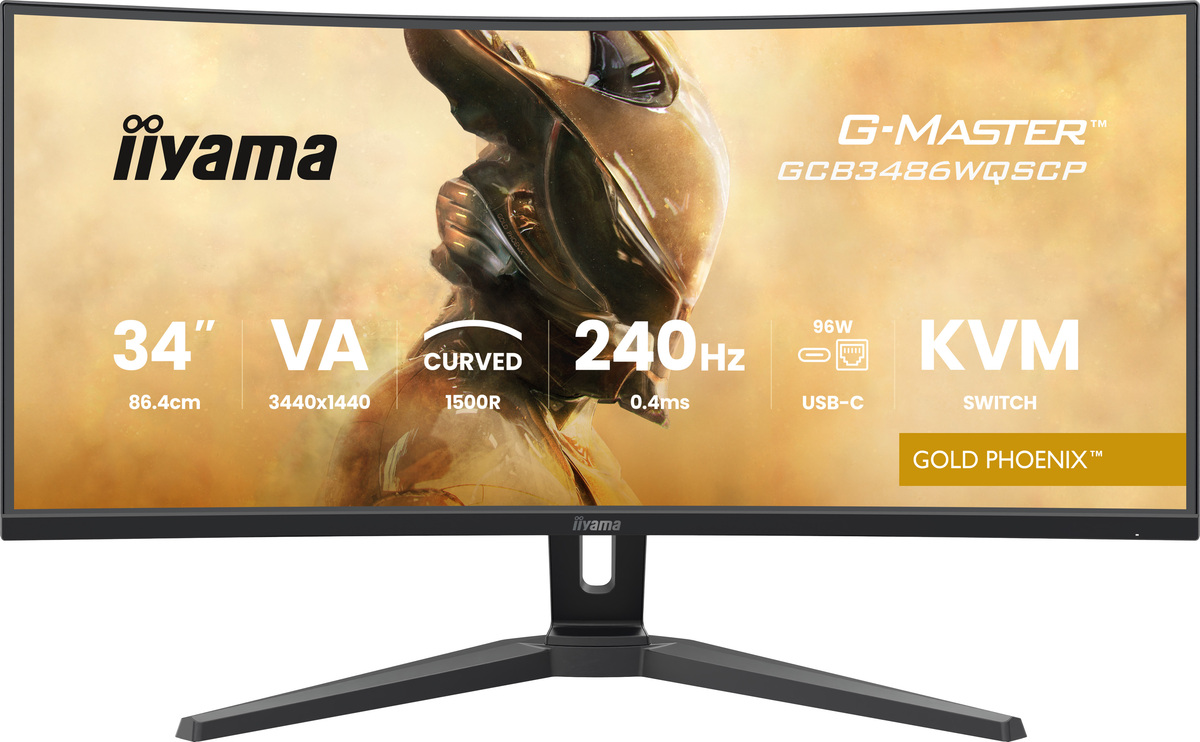 Iiyama G-MASTER GCB3486WQSCP-B1 Gold Phoenix, Hauptbild (09.06.2026)