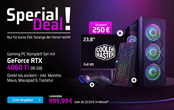 Special Deal Komplett PC