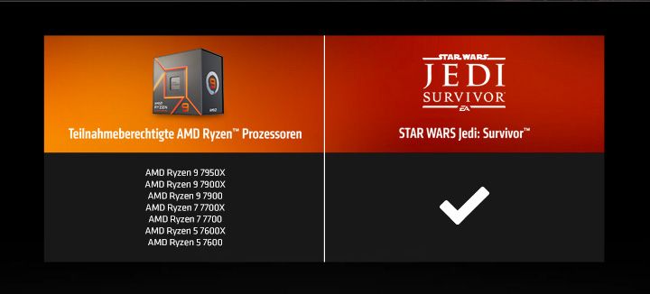 AMD Star Wars Jedi: Survivor bei ONE.de