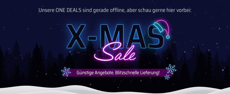 Christmas Sale bei ONE