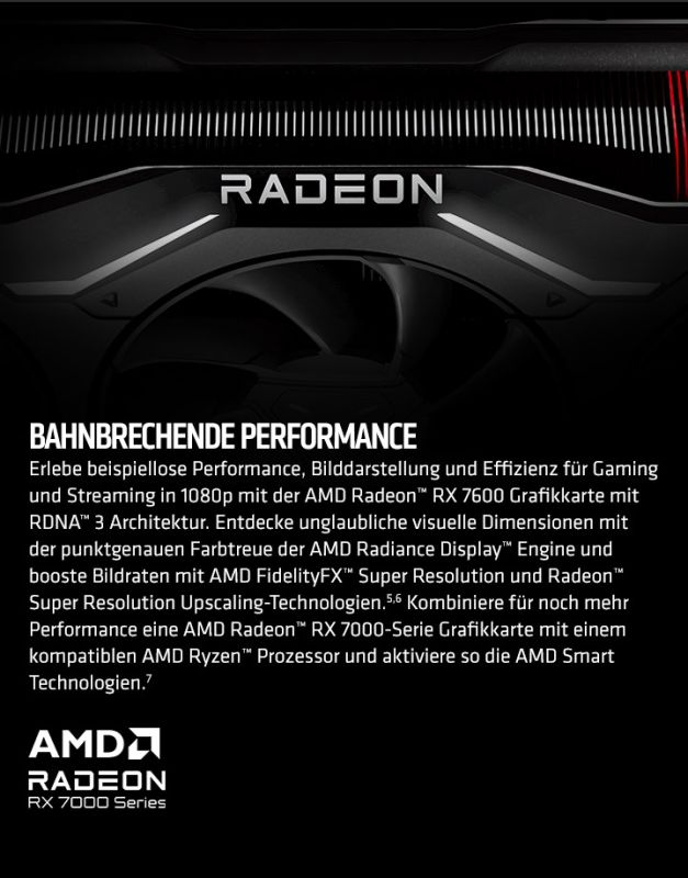 AMD Radeon Grafikkarte