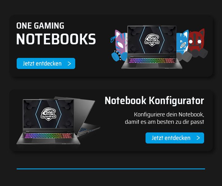 ONE GAMING Notebooks