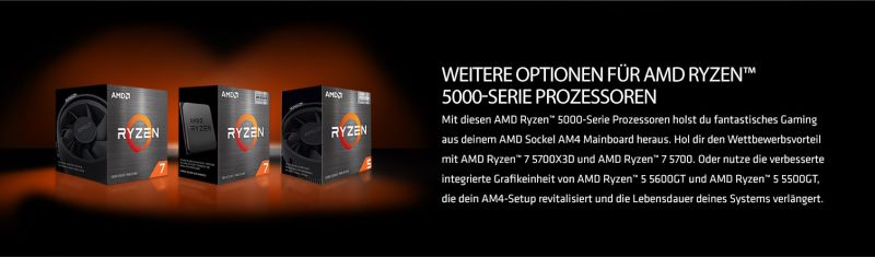 AMD Ryzen 5000-Serie Prozessoren