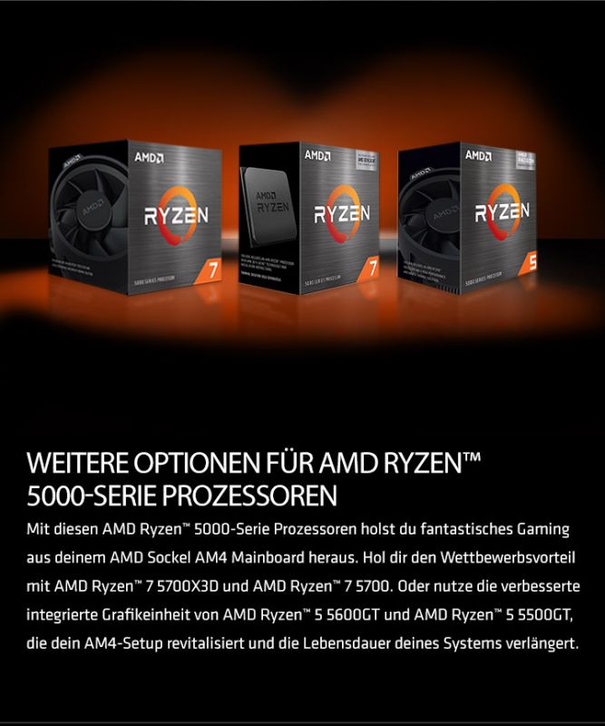 AMD Ryzen 5000-Serie Prozessoren