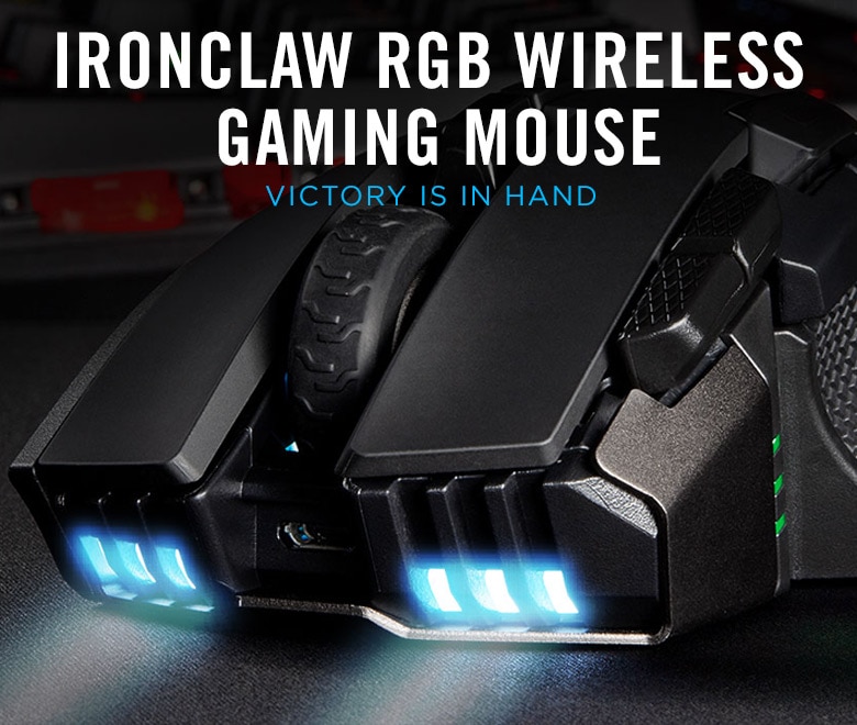 Ironclaw RGB Wireless Gaming Mouse - Victory is in hand!