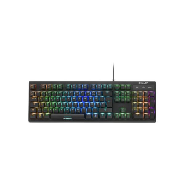 ▶ Skiller Mech Sharkoon SGK3 RGB Gaming Tastatur