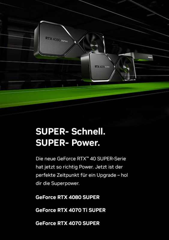 NVIDIA GeForce RTX 40 SUPER Serie