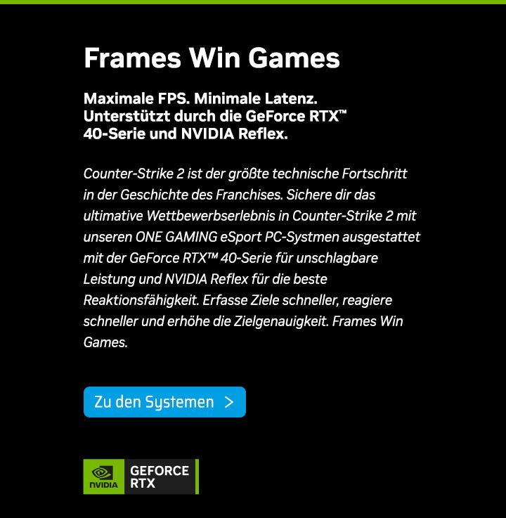 Frames win Games