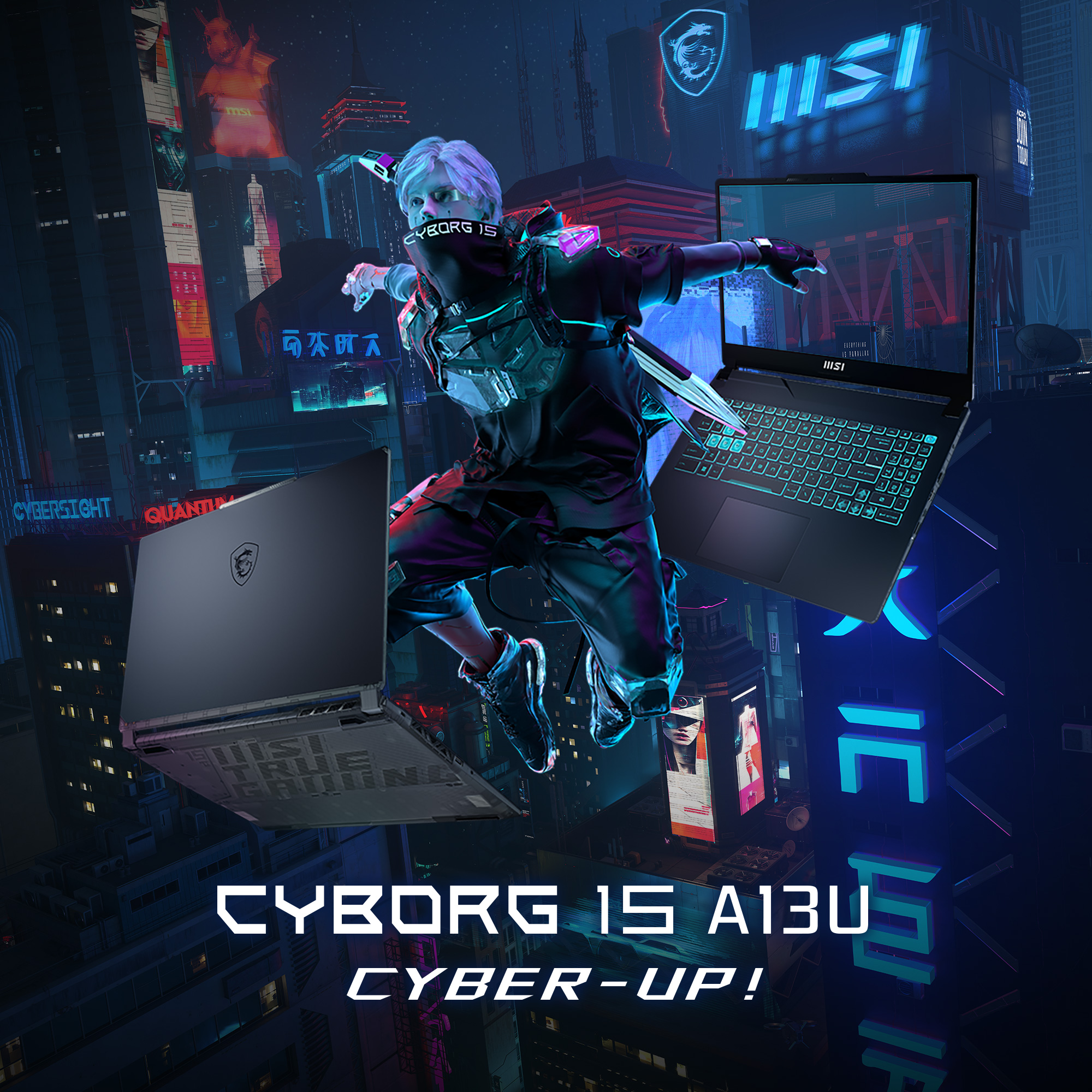 MSI Cyborg 15 A13VE-1005 - CYBER-UP!