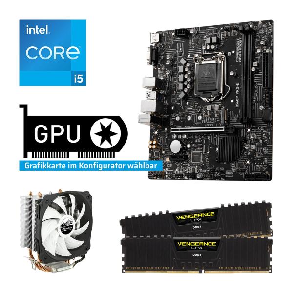  PC Aufrüstkit Ultra IN01 - Core i5-11400KF - 16 GB RAM 