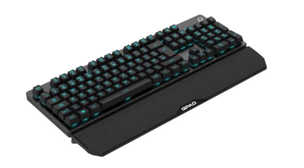 QPAD MK40-DE Gaming Tastatur, Hauptbild (28.05.2021)