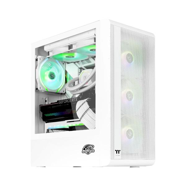  Gaming PC White Edition 36 - Ryzen 5 5500 - RTX 3060 Ti 