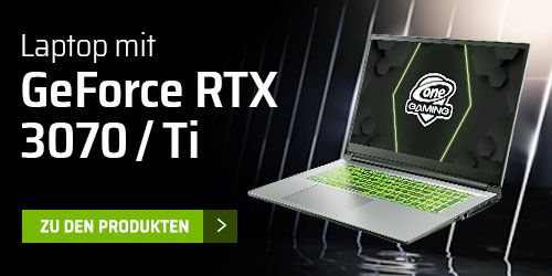 Laptop mit NVIDIA GeForce RTX 3070