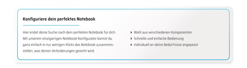 Notebook Konfigurator